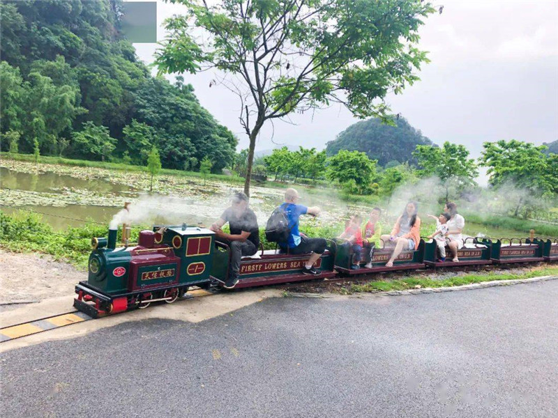 台山乡村旅游特色项目草原网红小火车