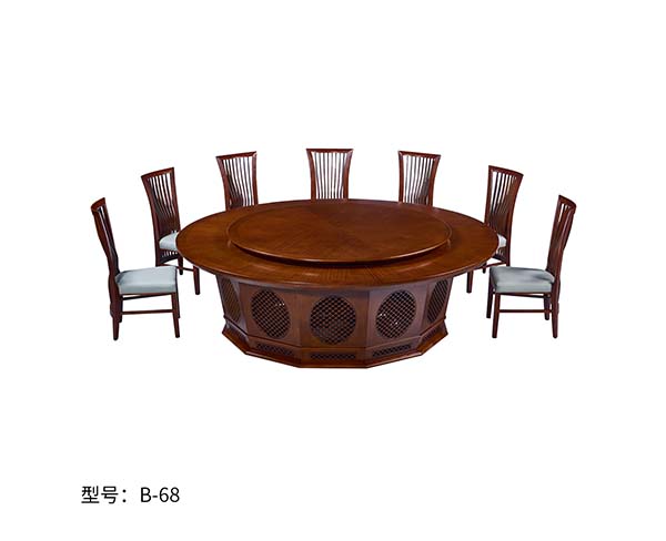 新中式酒店餐桌椅