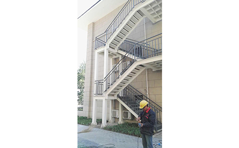 阜阳室外钢结构消防楼梯多年经验