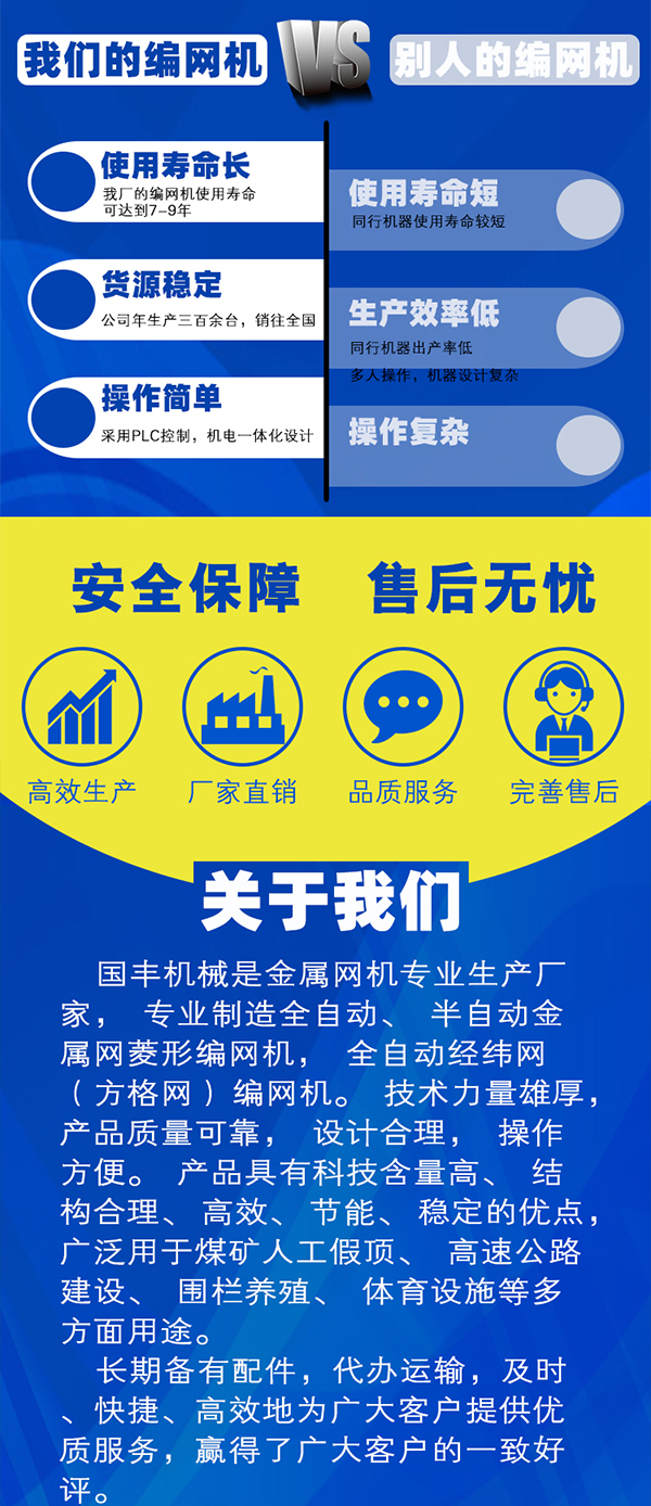 第三家武汉建虎机械编织机工厂为了安全和节省材料,设有百吨级和千吨