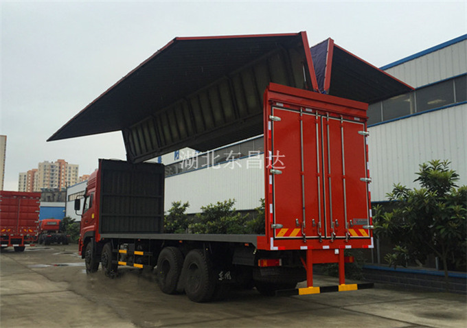 厢式货车的厢体材料大多数是木质,钢板或钢木结合体,通常采用紧固装置