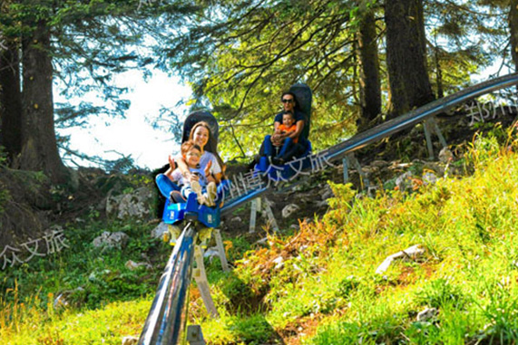 郑州博众文旅科技有限公司为您介绍山东高山丛林景区单轨滑车哪家价格