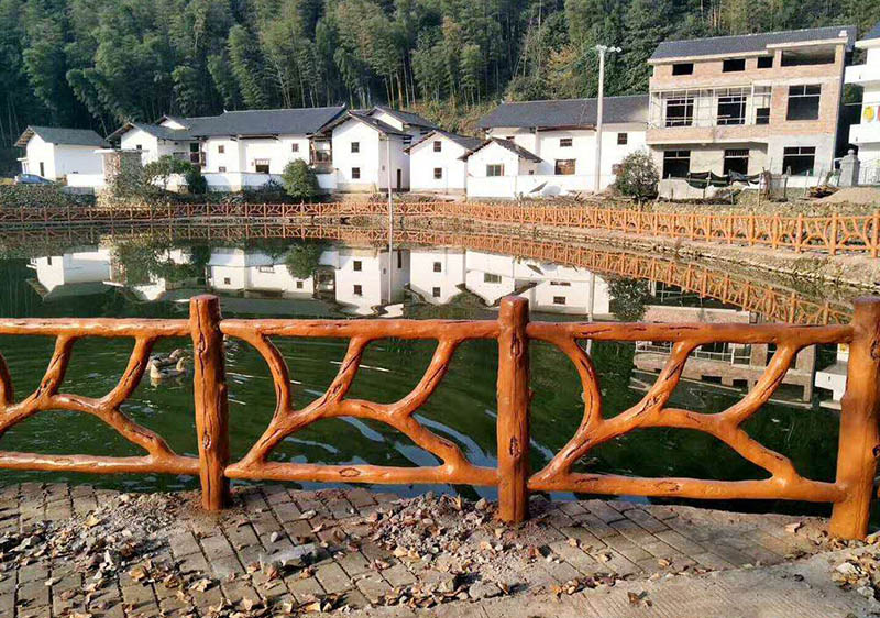 珠海市仿木式栏杆美丽乡村栏杆制造20年