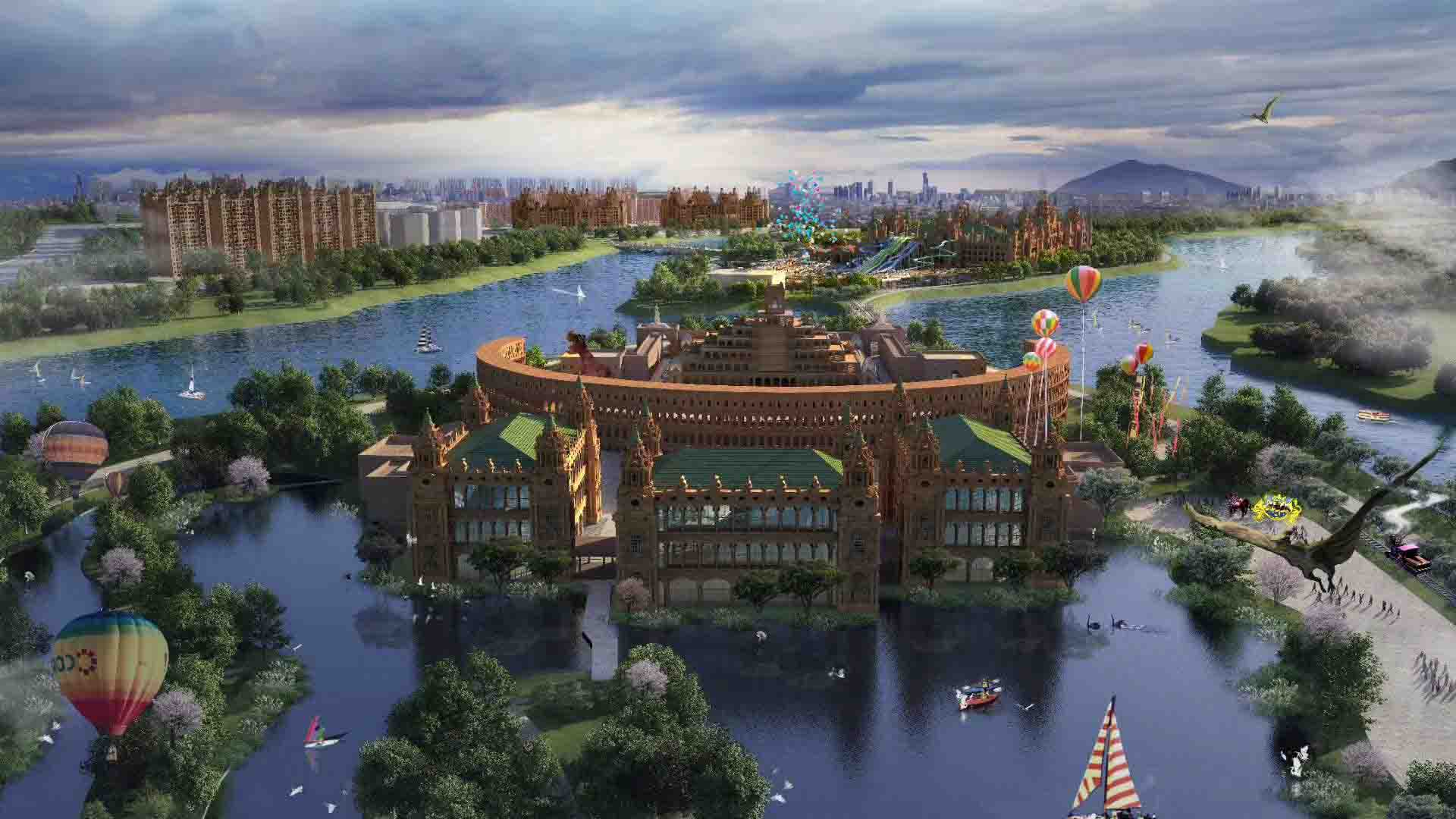 秦皇岛魔法城主题公园图片