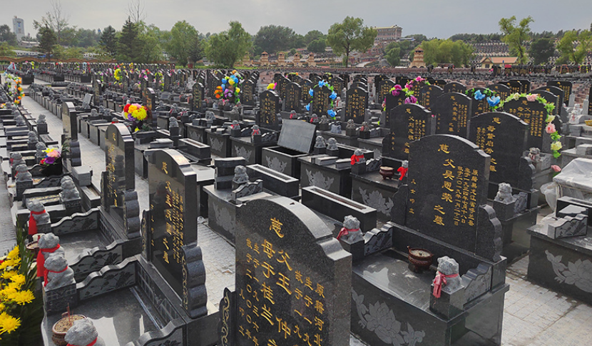 哈尔滨墓园图片
